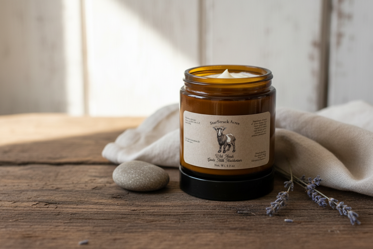 Goat's Milk Moisturizer Lifestyle Shot