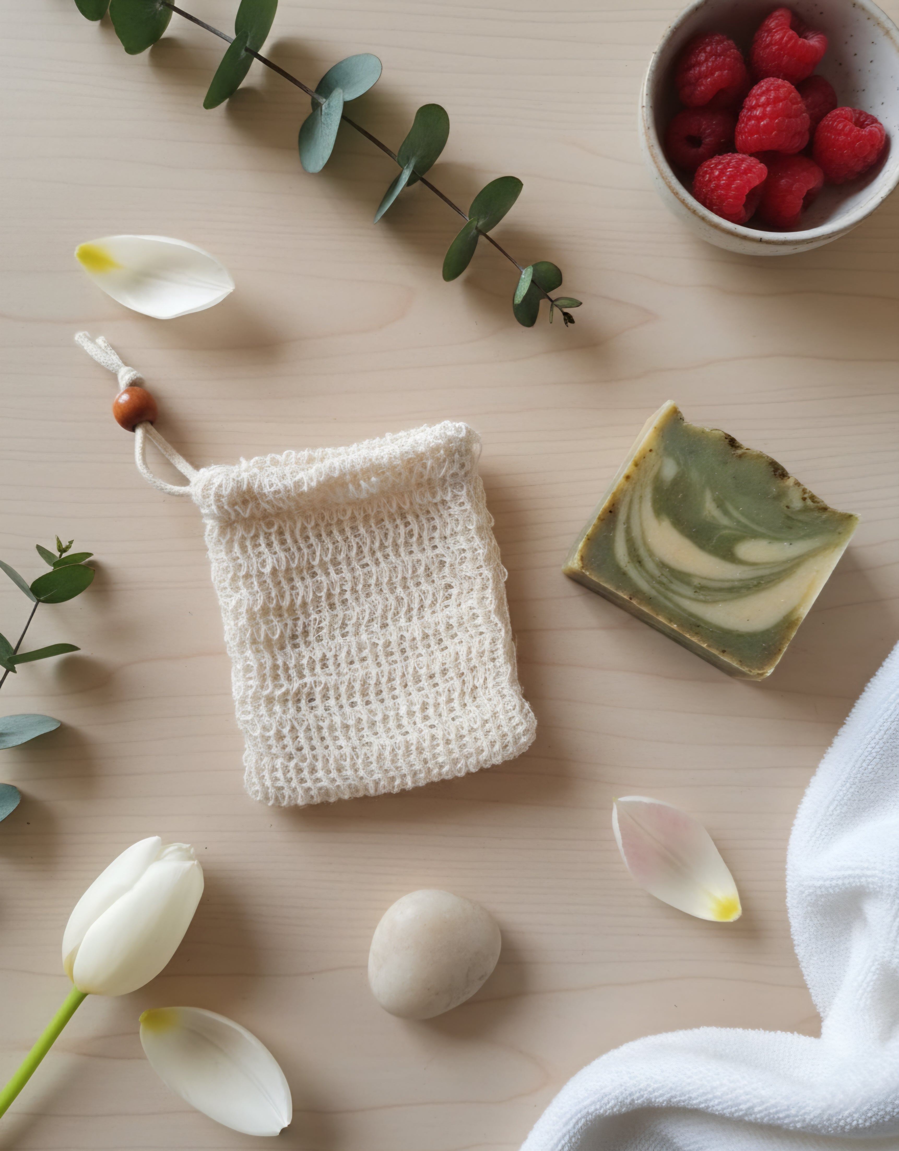 Reusable Soap Bags – Mesh Soap Pouch for Lathering & Exfoliation
