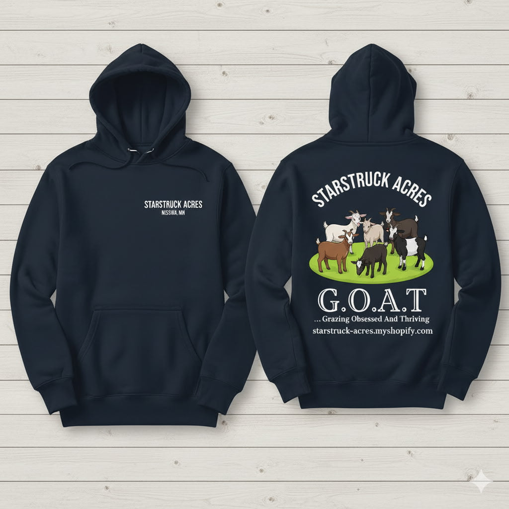 Starstruck Acres Hoodie – Nisswa Goat Gang Edition