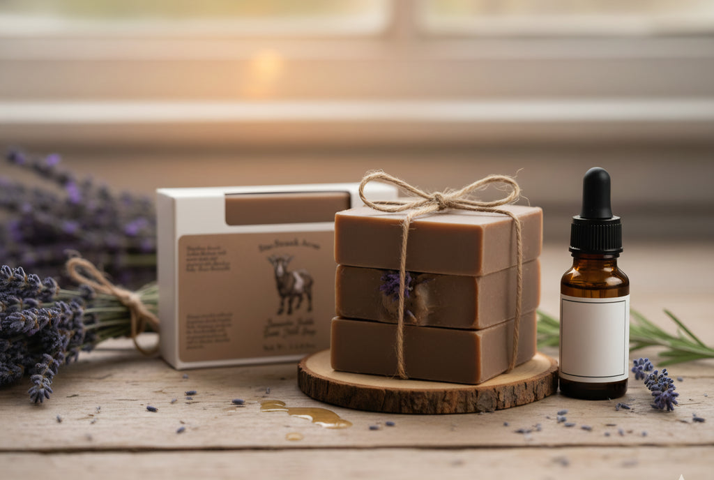 Lavender Fields Goat’s Milk Soap – Moisturizing, Natural Soap