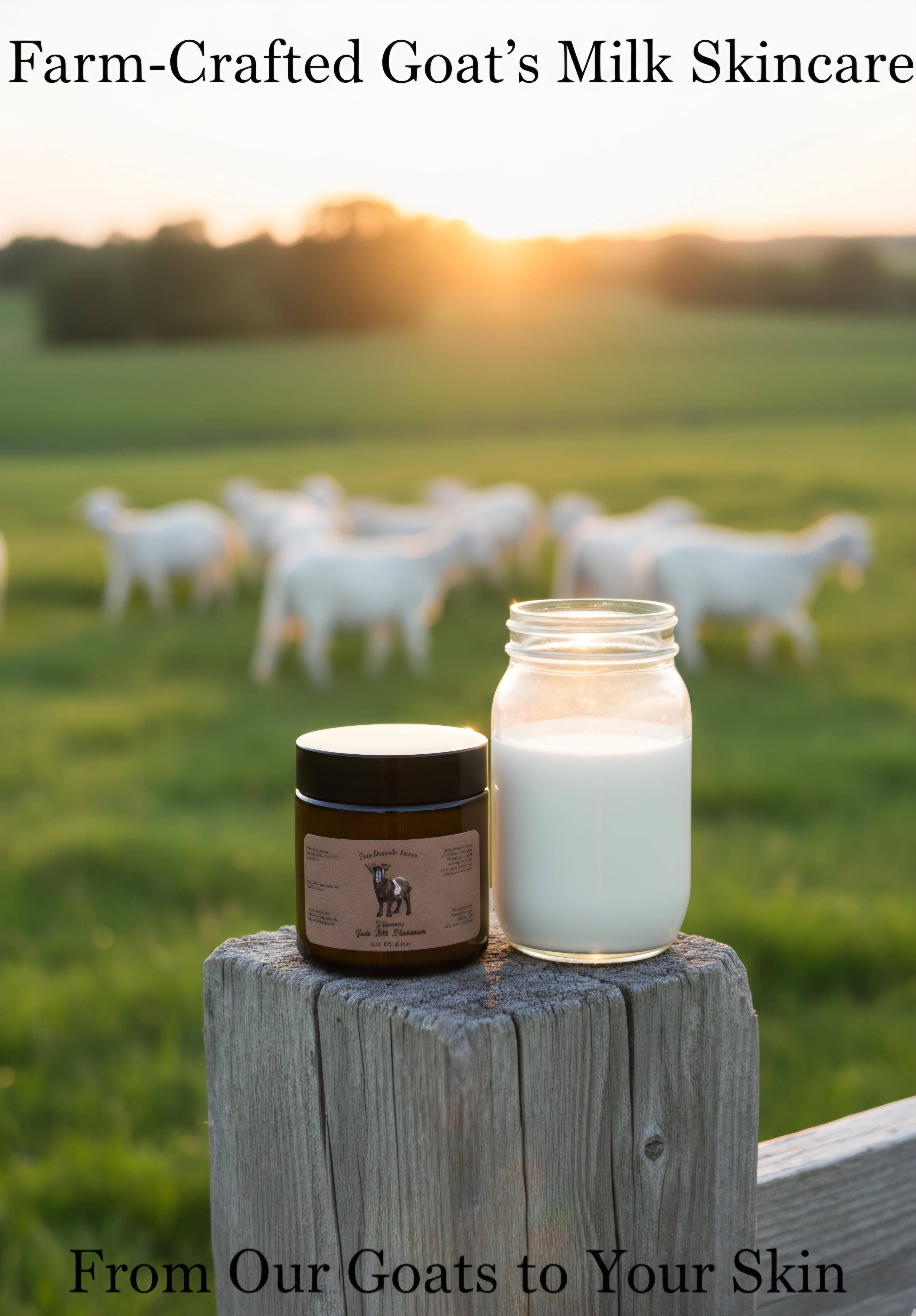 Goat’s Milk Moisturizer – Gentle, Hydrating, Natural Skincare for Sensitive Skin